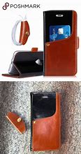 Image result for I7 Leather Phone Case with Extended Battery