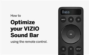 Image result for Vizio Sound Bar Remote Functions