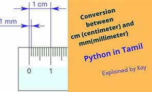 Image result for What Is Larger Cm or mm