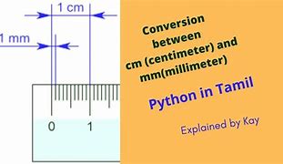 Image result for Cm to mm Difference