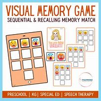 Image result for Visual Sequential Memory Activities