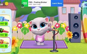 Image result for Talking Tom Friends Angela Picture Singing