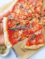 Image result for Small Anchovy Pizza