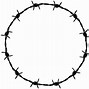 Image result for Barbed Wire Circle Clip Art