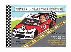 Image result for NASCAR Birthday Card