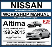 Image result for Nissan Repair Manual PDF