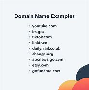 Image result for Domain Name Examples