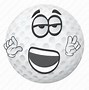 Image result for Cartoon Golf Ball Emoji
