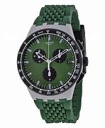 Image result for Swatch Green Silicone