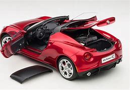 Image result for Alfa Romeo 4C Red Model Car