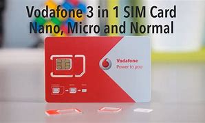 Image result for Nano 4FF Sim Card Vodafone