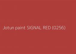 Image result for Paint Code Signal Red