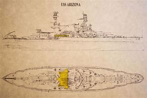 Image result for USS Arizona Schematic