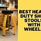 Image result for Heavy Duty Shop Stool