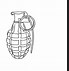 Image result for Grenade Coloring Pages