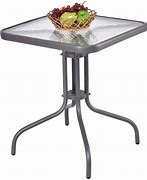 Image result for Small Glass Top Patio Table