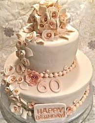 Image result for Elegant Woman Birthday Cake