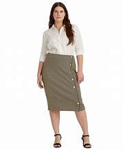 Image result for Ralph Lauren Plus Size Skirts