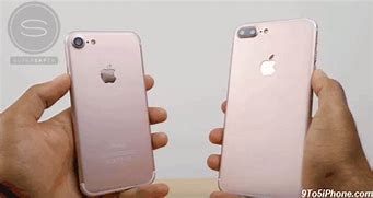 Image result for iPhone 7 Plus Rose Gold in Hand