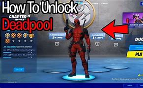Image result for Fortnite How to Unlock Deadpool