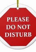 Image result for Do Not Disturb Clip Art Free