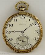 Image result for Hamilton 14K Gold Pocket Watch