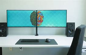 Image result for Dual Monitor Home Office