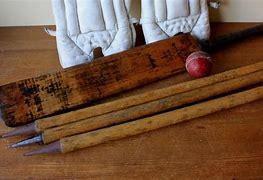 Image result for Vintage Cricket Set