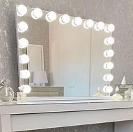 Image result for Mirrors with Lights Built In
