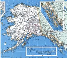 Image result for Full Alaska Map