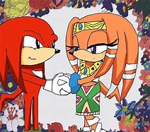 Image result for Tikal in Love with Knuckles