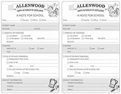 Image result for Free Printable School Notes
