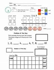 Image result for 2nd Grade Saxon Math Worksheets