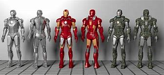 Image result for Iron Man Mark 7 with Exoskeleton 3D Mode
