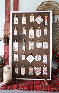Image result for Hanging Advent Calendar