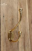 Image result for Brass Coat and Hat Hooks