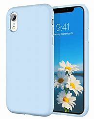 Image result for Plain Silicone Case for Blue iPhone XR