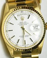 Image result for Gold Rolex President Watch