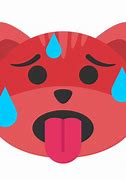 Image result for Emoji Cat Heat Hard