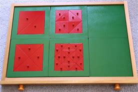 Image result for Fraction Puzzles Frame Plate