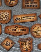 Image result for Custom Leather Patches