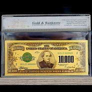 Image result for 10000 Dollar Bill Gold Certificate