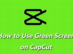 Image result for Cap Cut Logo Greenscreen