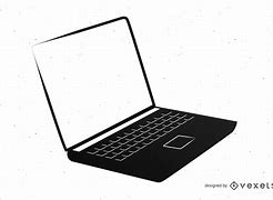 Image result for Laptop Silhouette Vector