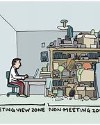 Image result for Virtual Meeting Cartoon