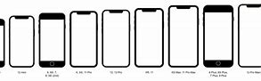 Image result for All iPhone Size Comparison 2018