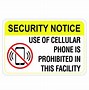 Image result for No Phone Signes