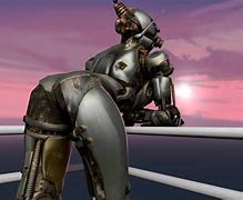 Image result for Fallout 4 Assaultron Kiss