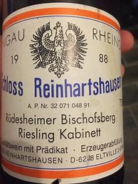 Image result for Schloss Reinhartshausen Erbacher Marcobrunn Riesling Spatlese trocken