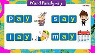 Image result for Ay Word Family House